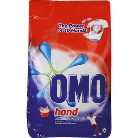 Omo Washing Powder - Hand (CASE OF 1 x 2kg)
